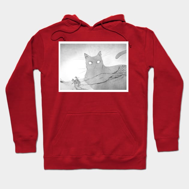 He wished it had been a dragon... Hoodie by paulkisling